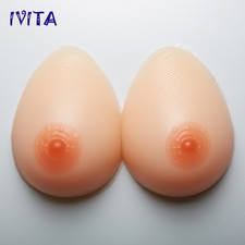 B Cup Silicone Breast Forms Crossdresser Fake Boobs Transgender Chest Enhancers