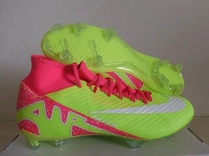 Nike Mercurial Superfly 9 Academy Nby Nike By You Green Pink Sz 7 [FN6750-900] - Picture 1 of 5