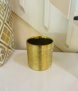 Contenitori illimitati FATTI A MANO Gold Planter UCI Inc - Foto 1 di 4
