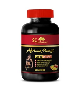 Pastillas de dieta para quemar grasa abdominal - MANGO AFRICANO 1200MG - 1 Botella 60 Cápsulas - Imagen 1 de 12