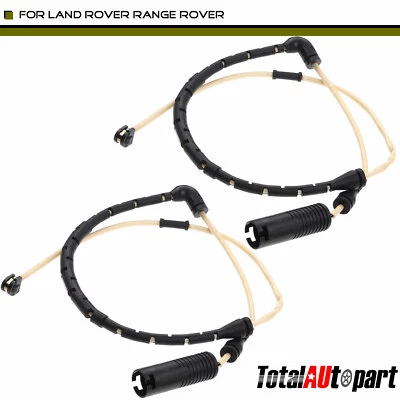 2x Sensor de desgaste de pastillas de freno de disco para Land Rover Range Rover 2003-2012 delanteras izquierda y derecha Foto 1 de 4