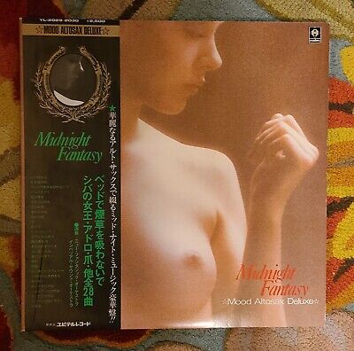 Midnight Fantasy ☆Mood Altosax Deluxe :LP×2 Japan 1969 OBI Cheesecake Cover • 50€