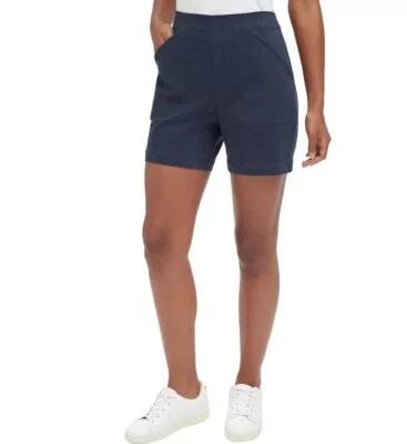 Nuevos Pantalones Cortos Nautica Jeans Para Mujer Tiro Alto Elastizados Azul Marino Talla 3XL NUEVOS CON ETIQUETAS Foto 1 de 3