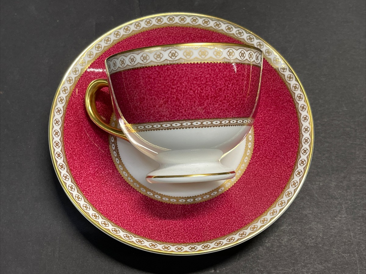 希少　ウェッジウッド ユーランダーパウダールビー　大皿 27cm プレート　6枚 ウェッジウッド☆ユーランダー☆パウダールビーB&Bプレート☆27cm