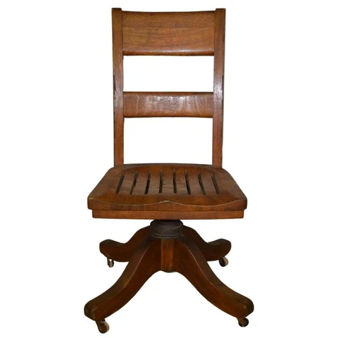 Antique Office Chair, Swivel, Ladies #21663 Cover