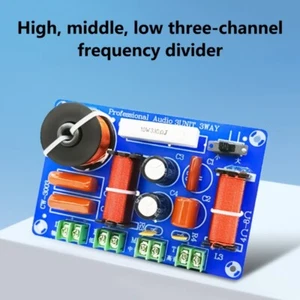 Tweeter Altos Bass 3 Way Crossovers Board Frequency Divider Speaker Filter - Picture 1 of 18