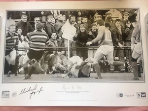 LITOGRAFÍA MICHAEL LYNAGH CONTRA TODO PRONÓSTICO 161/500 FIRMADA OFICIAL SIN ENMARCAR - Imagen 1 de 2