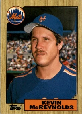 1987 Topps Traded Kevin McReynolds #76T - Image 1 of 2