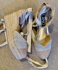 Wedge Heel Shoes river island size 5/38 Pale Pink Beige New Unworn With Label