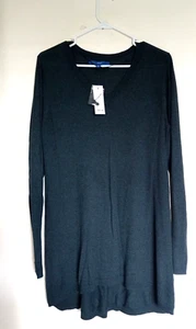 Apt. 9 Dress Adult L Green V Neck Long Sleeve Soft Sweater Womens NEW - Picture 1 of 3