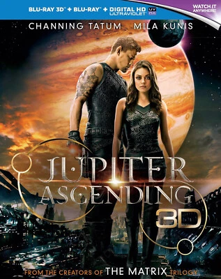 JUPITER ASCENDING: BLU-RAY 3D + BLU-RAY + DIGITAL, BRAND NEW $3 SHIPPING - Image 1 of 2