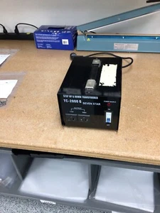 Seven Star TC-2000G Voltage Converter Step Up/Down Transformer 2000W 120/240V - Picture 1 of 2
