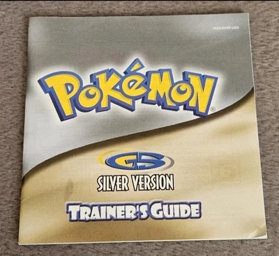 Pokemon Silver Version Nintendo Gameboy Trainer Guide/Manual NTSC USA Genuine  - Image 1 of 4