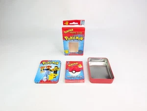 Vintage Pokemon Playing Cards in a Tin Bicycle 1999 NEW In Box - Picture 1 of 8