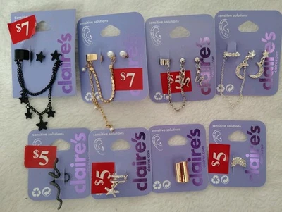 Brincos de punho Claire's - Imagem 1 de 2