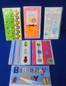 Magi Design Ltd. London - 6 - NEW assorted Birthday Cards - Picture 1 of 5