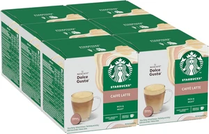 STARBUCKS Caff� Latte by NESCAF� Dolce Gusto Creamy Milk Coffee 100% Arabica ... - Picture 1 of 12