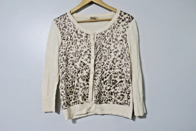 Женский леопардовый топ Lucky Brand размер M - Изображение 1 из 4