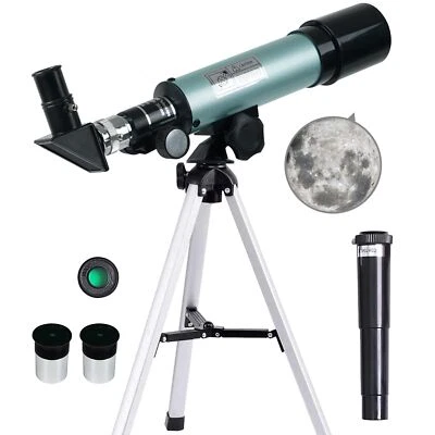 Teleskop für Kinder 360/50mm Astronomisches Teleskop Refraktor Weltraum Fernr... - Bild 1 von 4