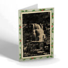 CHRISTMAS CARD Vintage Yorkshire - East Gill Falls, Keld