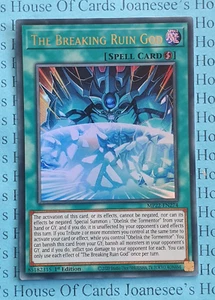 Tarjeta The Breaking Ruin God MP22-EN274 Ultra Rara Yu-Gi-Oh 1ª Edición Nueva - Imagen 1 de 3