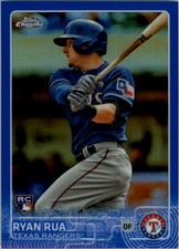 2015 Topps Chrome Blue Refractors #2 Ryan Rua /150