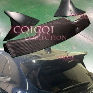 Carbon + Unpainted GR type trunk spoiler for Toyota Corolla hatchback SE XSE ◎ - Foto 1 di 5