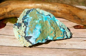 Chrysokoll hochwertiger natürlicher grober Stein 344g Energie Heilung Kollektion - Bild 1 von 13
