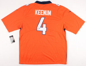Case Keenum Signed Broncos On Field Style Jersey (JSA COA) Denver's #1 Q.B.