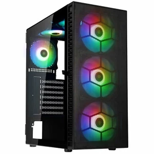 Kolink Observatory HF Mesh ARGB Mid Tower Case - Black - Afbeelding 1 van 3