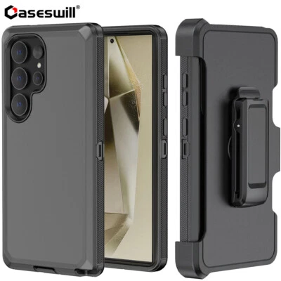 For Samsung Galaxy S25 S24 S23 S22 S21 S20 FE Ultra Belt Clip Holster Case Cover - Image 1 of 4