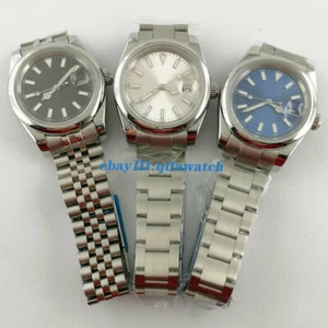 39mm Sterile Luminous Dial Sapphire glass Polished Case Automatic Wrist Watch - Picture 1 of 16