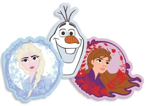 3er Set Notizblöcke FROZEN 2 - Elsa, Anna, Olaf - Die Cut NEU SR72955 - Picture 1 of 1