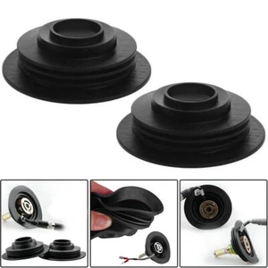Universal Housing Dust Seal Caps For HID LED Light Kit 9004 9005 9006 H7 H10 H11 - Picture 1 of 7