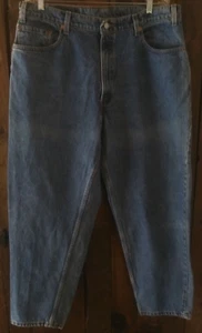 Jeans Levi's 560 1998 de colección azules calce suelto pierna cónica para hombre 37x30 descontinuados - Imagen 1 de 11