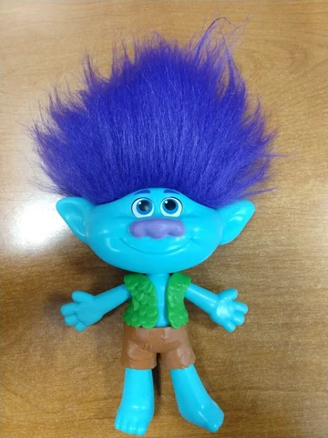 Trolls WORLD TOUR BRANCH Doll 10" Figure DREAMWORKS Toy AGE 4+ **NO BOX** E12D Cover