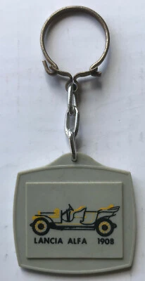 Porte-clés en plastique LANCIA ALFA 1908 - Photo 1/2
