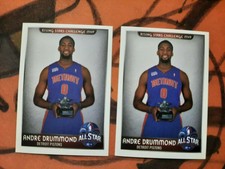 Andre Drummond 2014-15 Panini NBA Album Stickers RISING STAR MVP LOT 2 #422 EU