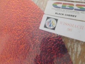 Vetro dicroico:CBS 96 COE - Ciliegia nera su muschio testurizzato sottile nero - 3" mq - Foto 1 di 1