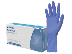 Medicom SafeTouch Long Cuff Nitrile Gloves - Picture 1 of 6