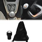 5 Speed Gear  Knob Leather Boot For   2004 2005 2006 2007 2008 2009 Y6r4