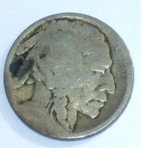 UNMARKED DATE UNITED STATES BUFFALO NICKEL E - Picture 1 of 2