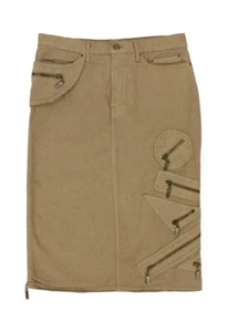 JUST CAVALLI Gonna cargo utility beige - Foto 1 di 11