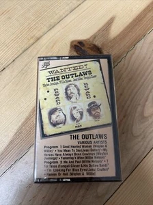 Sealed Wanted! The Outlaws Various Artists Cassette Tape 1987 - Picture 1 of 6