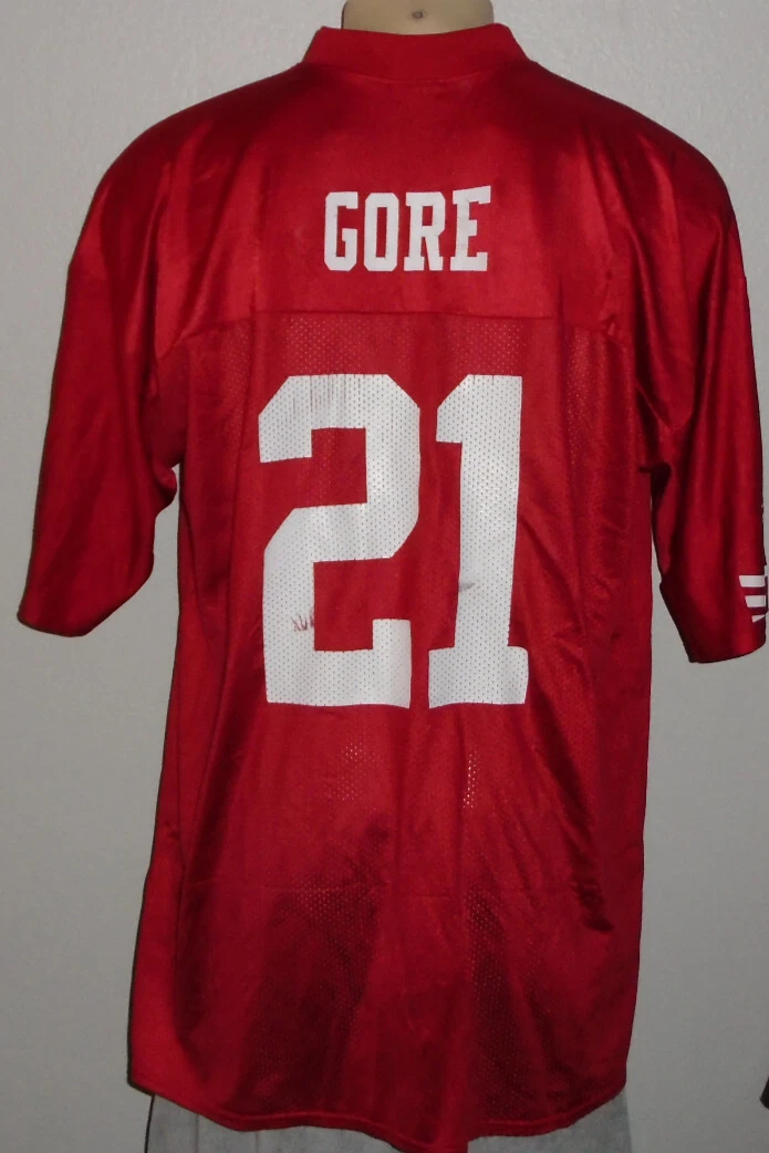 NFL フランク・ゴア　サイン入りユニホーム　SF 49ers FRANK GORE SIGNED CUSTOM REPLICA SF 49ERS JERSEY - JSA | WSC Sports