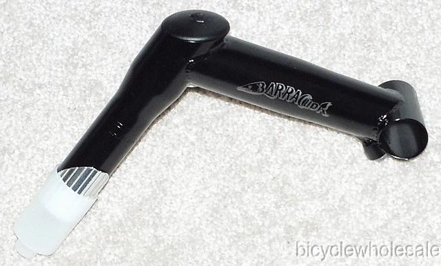 Barracuda 130mm x 10 Black Cromoly Quill Stem / NOS - Image 1 of 1