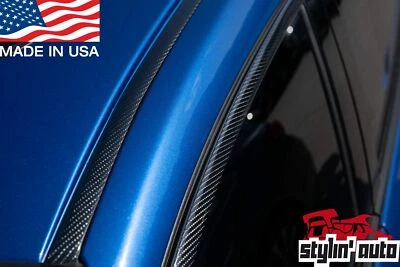 Custom Carbon Fiber 1" Flexible Body Moulding Protective Strip Trim for VW - Image 1 of 4