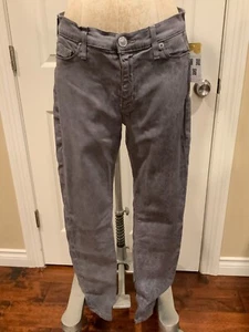 Hudson Gray Snakeskin Print "Nico Super Skinny Midrise" Jeans, Size 31 - Picture 1 of 10