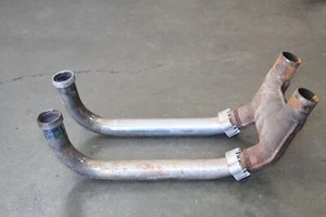 1985 Suzuki GS700ES OEM CENTER EXHAUST HEADER PIPES  - Picture 1 of 11