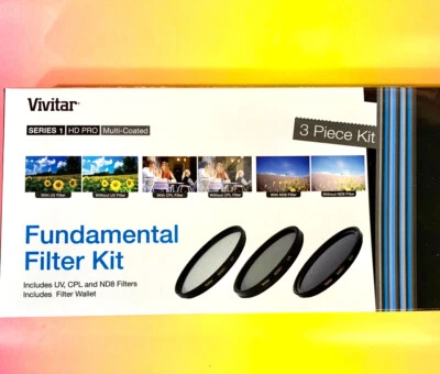 VIVITAR Filter Kit 67mm ND8 UV CPL To NIKON 18-70 18-135 18-105 18-300 24-200 mm - Image 1 of 4